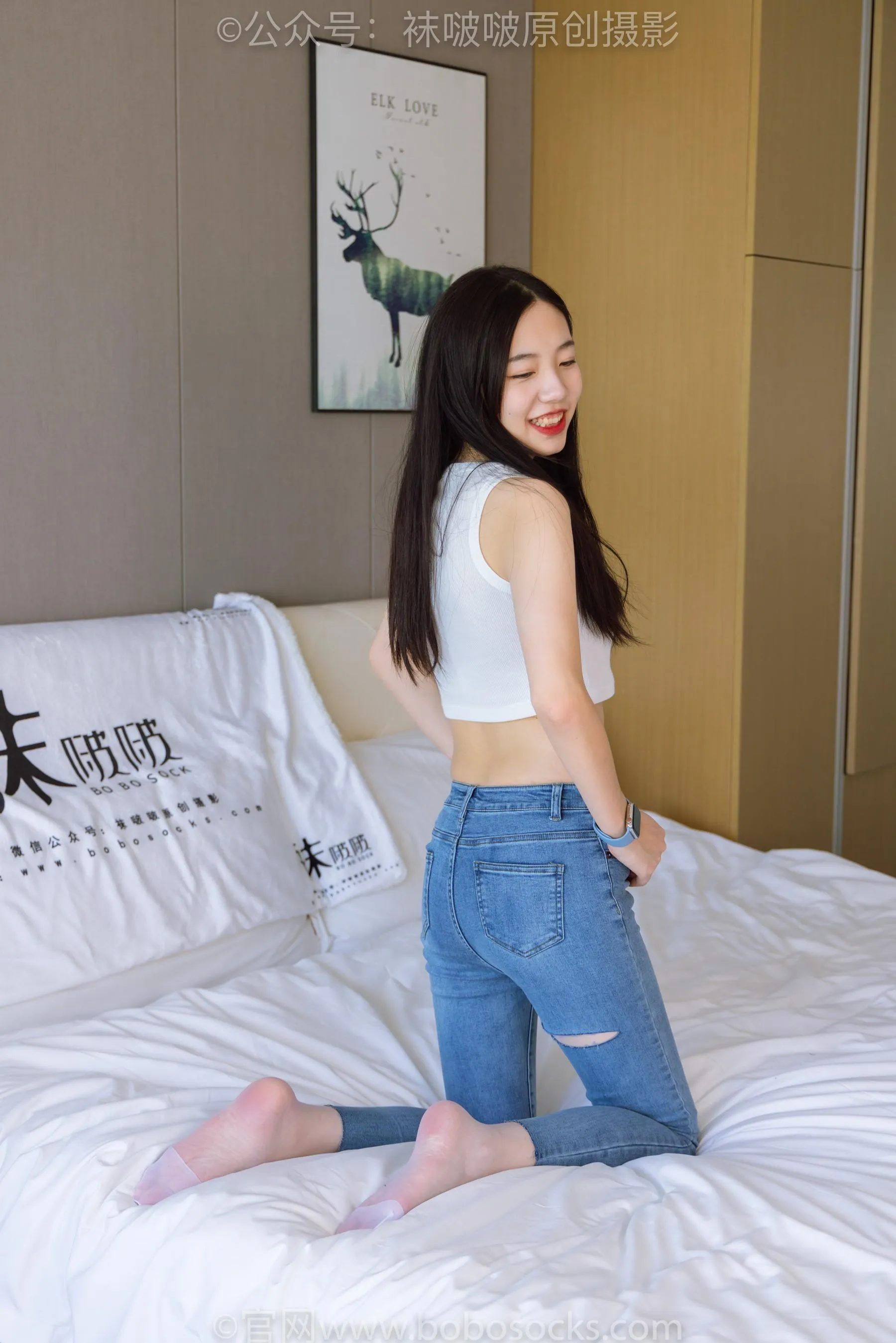 [BoBoSocks袜啵啵]NO.201 小甜豆-高跟鞋、白丝 [87P]插图6